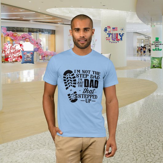 Vaderdag "Stap papa" T-shirt