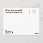 Vaderdag - Steenpoten - Duitse Herder - Kuno Briefkaart (Achterkant)