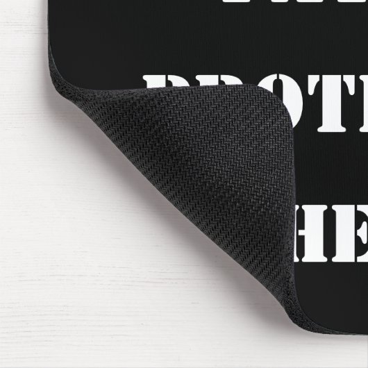 Vaderdag stencil echtgenoot vader beschermer held muismat (Hoek)