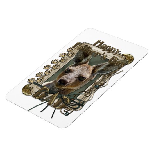 Vaderdag - Stenen poten - Kangoeroe Magneet (Linkerzijde)