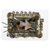 Vaderdag - Stenen poten - Kangoeroe Magneet (Horizontaal)