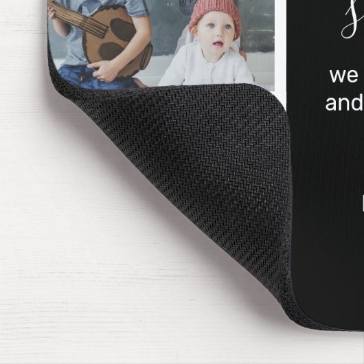 Vaderdag Step dad Photo Muismat (Hoek)