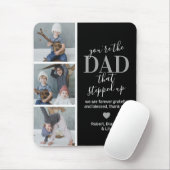 Vaderdag Step dad Photo Muismat (Met muis)