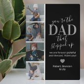 Vaderdag Stepdad Photo Plaque Fotoplaat