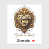 "Vaderdag Ster" Sticker (Vel)