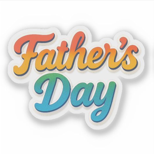 Vaderdag Sticker (Voorkant)
