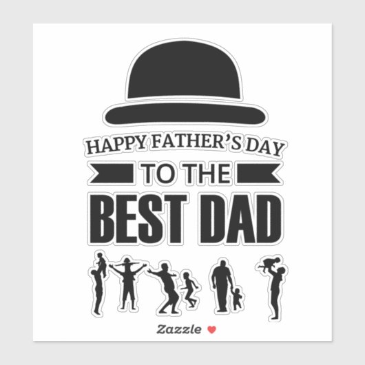 vaderdag sticker (Vel)