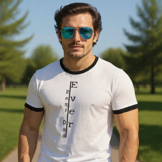Vaderdag Stijlvolle Beste Papa Ooit T-Shirt