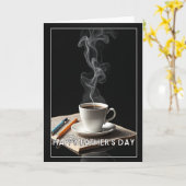 Vaderdag Still Life Brew Kaart (Gele Bloem)