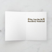 Vaderdag - Stone Paws - Franse Bulldog - Blauwgroe Kaart (Binnen)