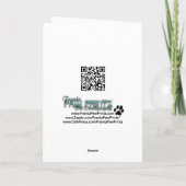 Vaderdag - Stone Paws - GoldenDoodle Kaart (Achterkant)