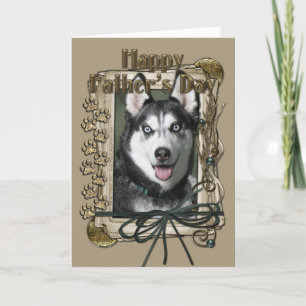 Vaderdag - Stone Paws - Siberische Husky Kaart