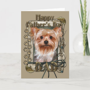 Vaderdag - Stone Paws - Yorkshire Terrier Kaart