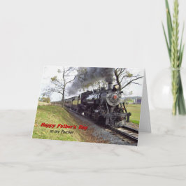 Vaderdag Stoomtrein voor Partner Kaart