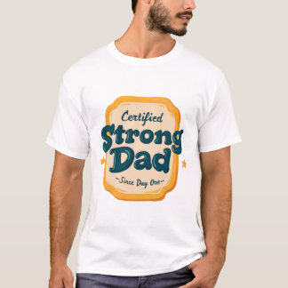 Vaderdag Strong Dad T-shirt