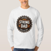 Vaderdag Strong Dad T-shirt (Voorkant)