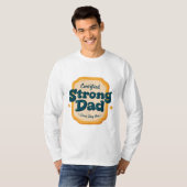 Vaderdag Strong Dad T-shirt (Voorkant volledig)