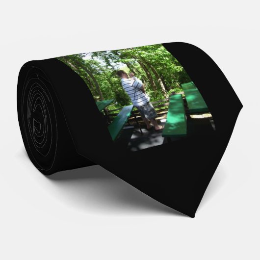 vaderdag stropdas (Opgerold)