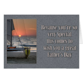 Vaderdag Sunset Sailboot