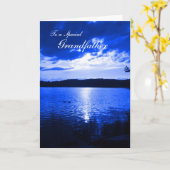 Vaderdag Sunset Sky Blue - voor grootvader Kaart (Gele Bloem)