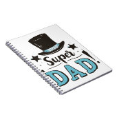 Vaderdag - Super Dad Celebration Notitieboek (Rechterzijde)