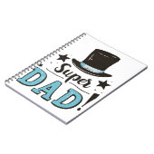 Vaderdag - Super Dad Celebration Notitieboek (Linkerzijde)