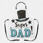Vaderdag - Super Dad Celebration Schort (Voorkant)