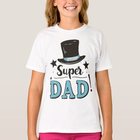 Vaderdag - Super Dad Celebration T-shirt (Voorkant)