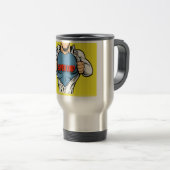 vaderdag Super Dad Coffee Travel Mug Reisbeker (Voorkant rechts)