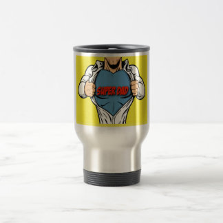 vaderdag Super Dad Coffee Travel Mug Reisbeker