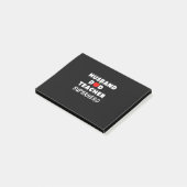 Vaderdag | Super Husband Dad Teacher Post-it® Notes (Schuin)