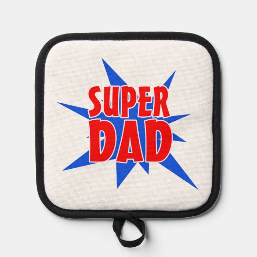 Vaderdag Super Pap Pannenlap (Voorkant)