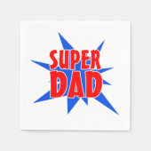 Vaderdag Super Pap Servet (Voorkant)