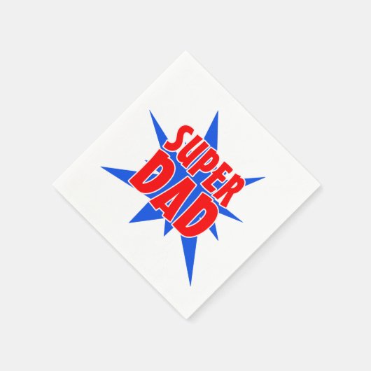 Vaderdag Super Pap Servet (Hoek)