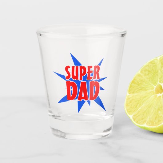 Vaderdag Super Pap Shot Glas (Voorkant)
