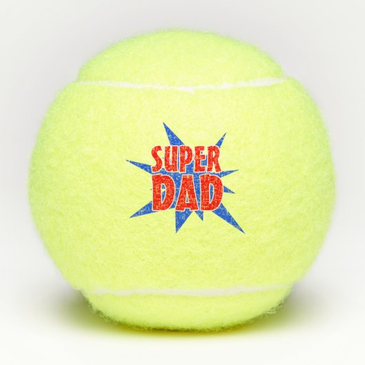 Vaderdag Super Pap Tennisballen (Voorkant)