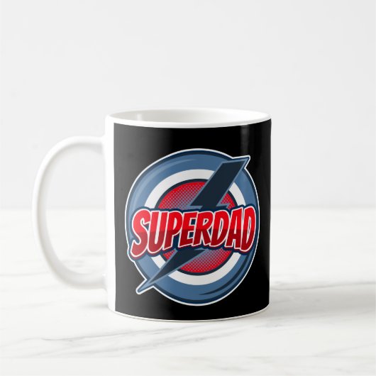 Vaderdag Superdad voor super pa Koffiemok (Links)