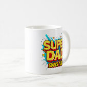 Vaderdag Superheld Koffiemok (Voorkant rechts)