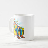 Vaderdag Superheld Koffiemok (Voorkant links)