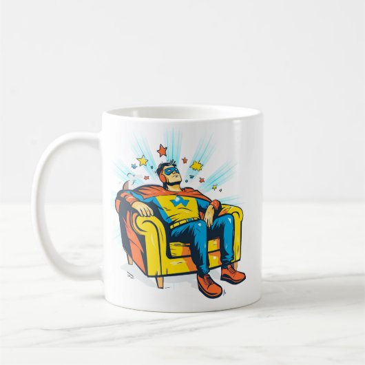 Vaderdag Superheld Koffiemok (Links)