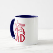 Vaderdag Superpapa Mok (Voorkant links)