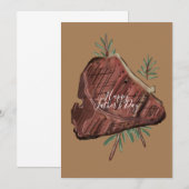 Vaderdag T Bone Steak Rosemary Sprigs (Voorkant / Achterkant)