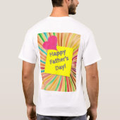 Vaderdag T-shirt (Achterkant)