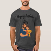 Vaderdag T-shirt | "Mijn vader is mijn held" (Voorkant)
