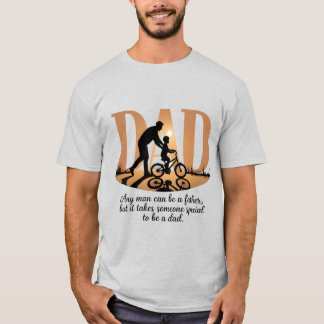 Vaderdag T-shirt – Special Dad Bike Teaching