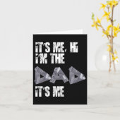 Vaderdag T-shirts Grappig Het Is Mij Hi I&#; m De Kaart (Gele Bloem)