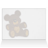 Vaderdag Teddybeer knuffel - 5" x 7" Art Kaart (Binnen Horizontaal (Boven))