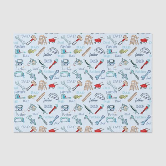 vaderdag tissuepapier (Voorkant)