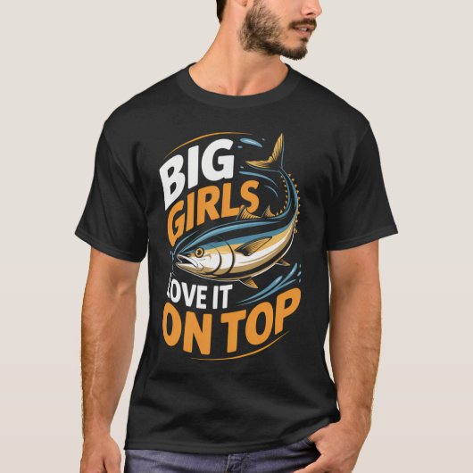 Vaderdag Tonijn Vissen T-shirt (Voorkant)