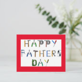 Vaderdag Tools Briefkaart (Staand voorkant)